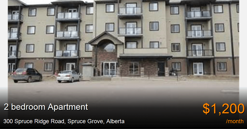 300 Spruce Ridge Road, Spruce Grove Apartment for Rent B124564