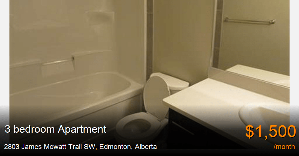 2803 James Mowatt Trail SW, Edmonton Apartment for Rent B124576