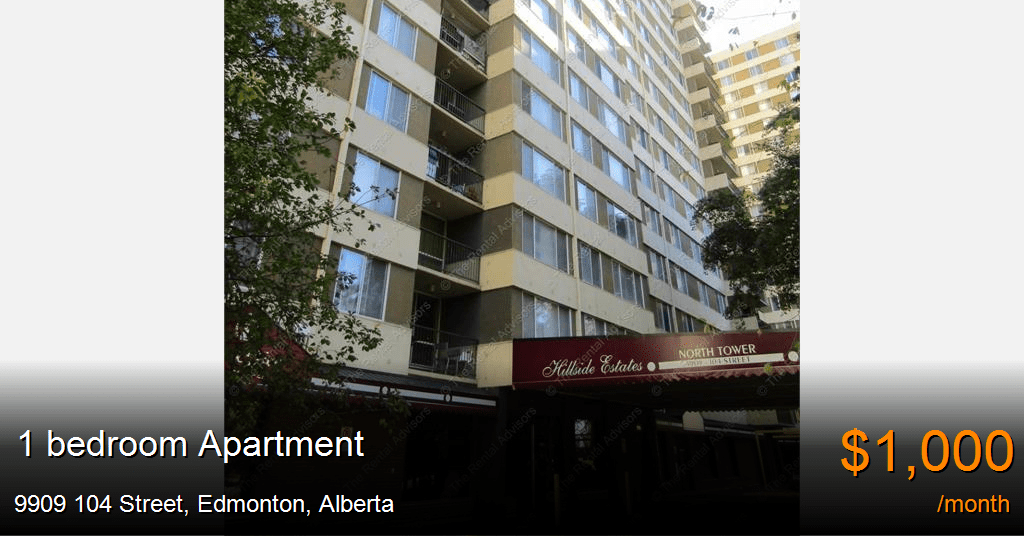 9909 104 Street, Edmonton Apartment for Rent B124588