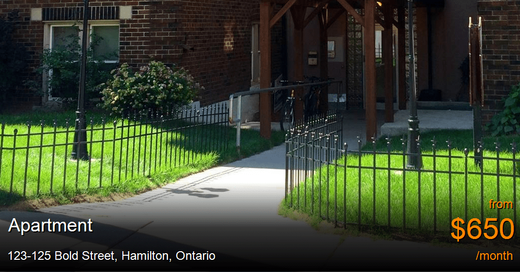 123125 bold street, hamilton Apartment for Rent