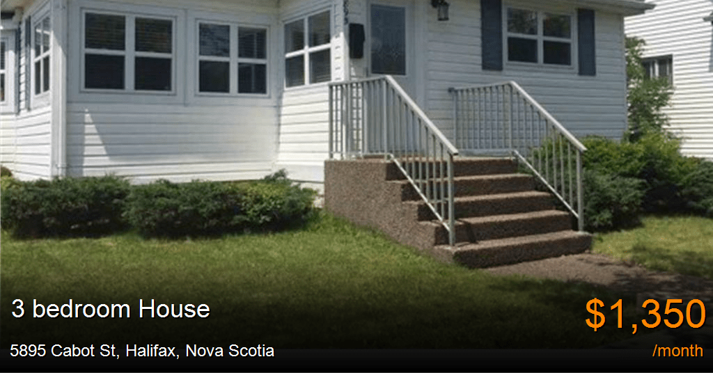 5895 cabot st, halifax House for Rent