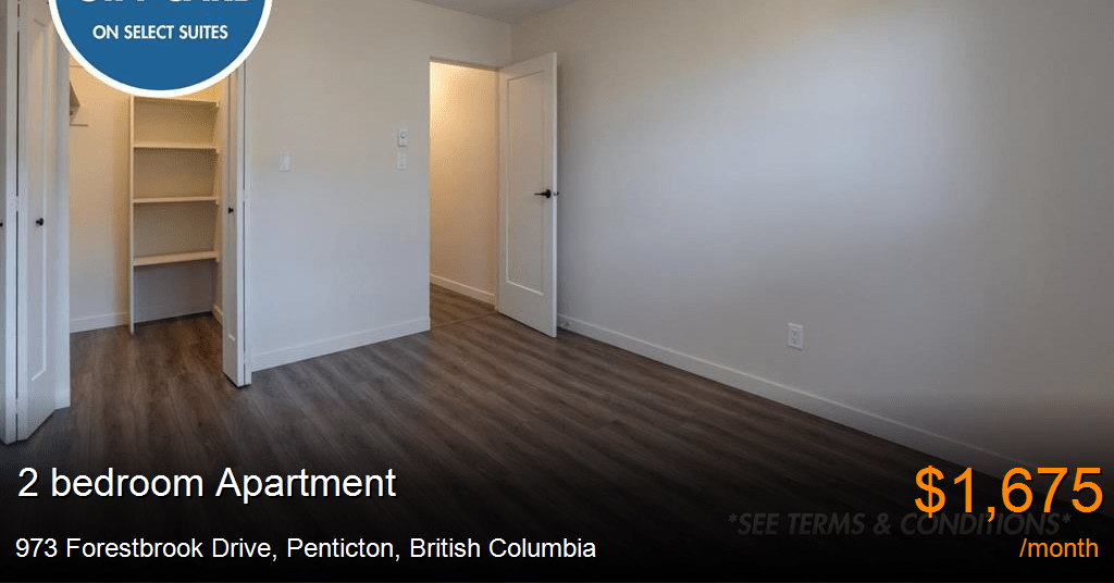 973 Forestbrook Drive, Penticton Apartment for Rent