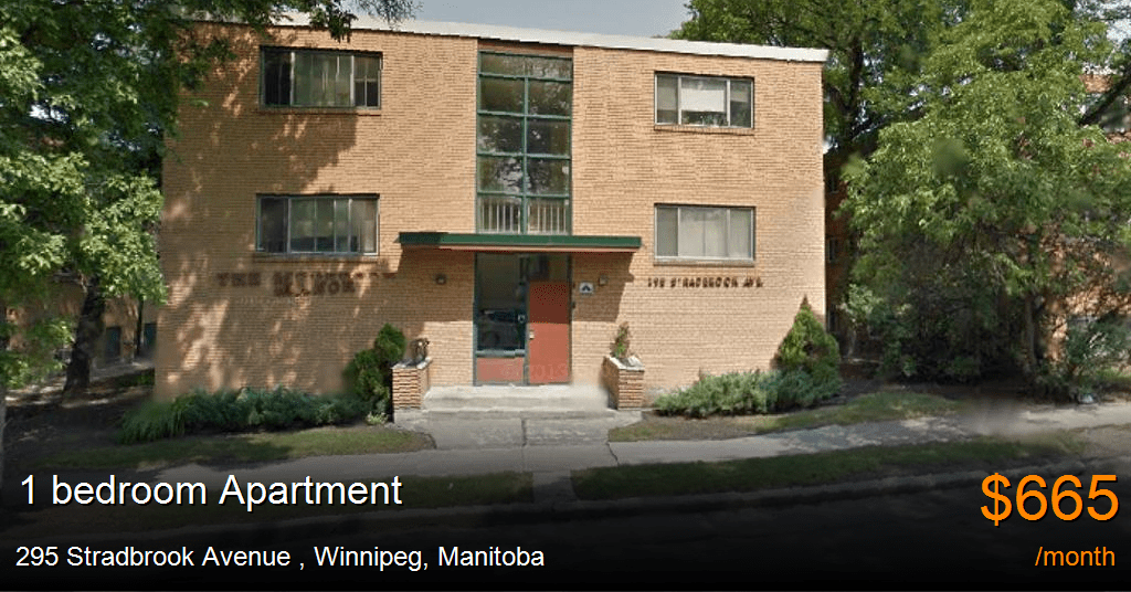 295 stradbrook avenue, winnipeg Apartment for Rent