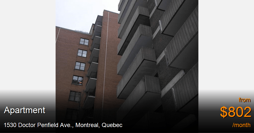 1530 doctor penfield ave., montreal Apartment for Rent