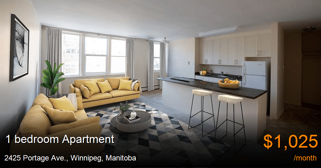 2425 portage ave., winnipeg Apartment for Rent