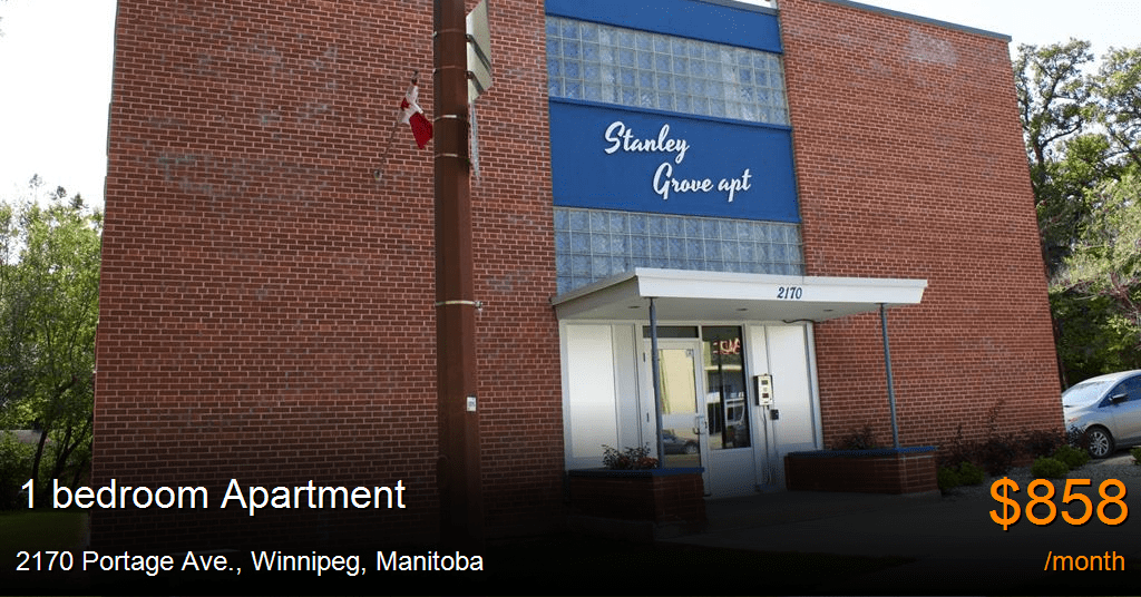 2170 portage ave., winnipeg Apartment for Rent
