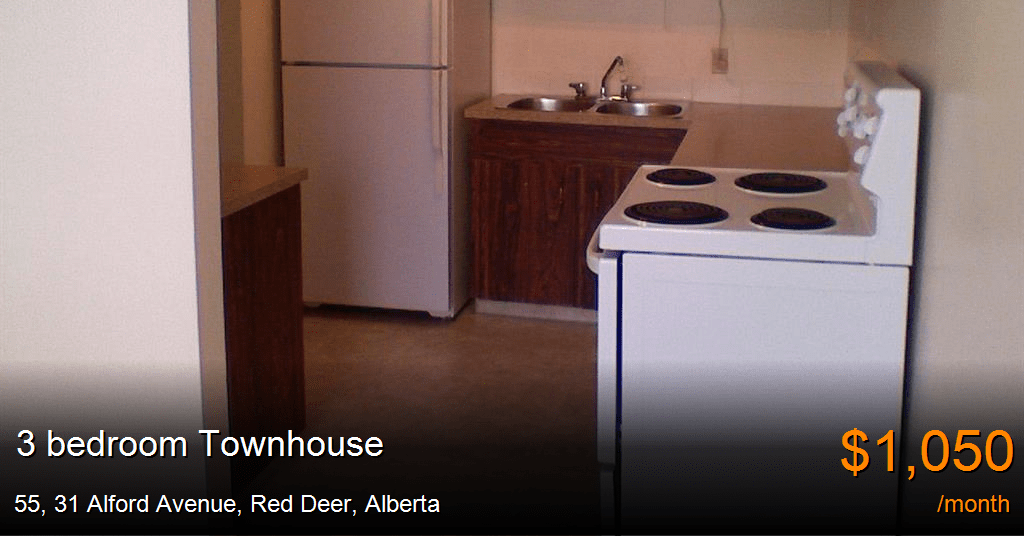 55, 31 alford avenue, red deer Townhouse for Rent