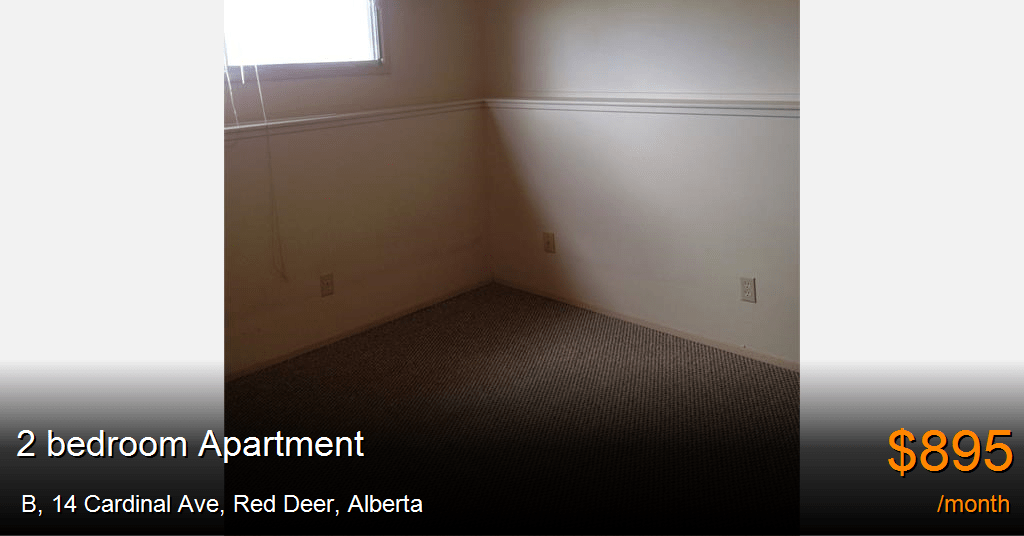 b, 14 cardinal ave, red deer Apartment for Rent