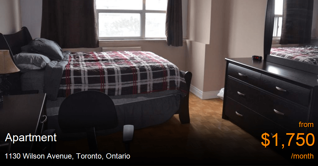 1130 wilson avenue, toronto Apartment for Rent