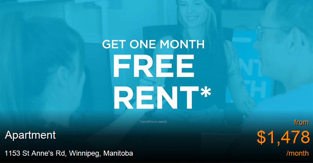 1153 st anne's rd, winnipeg Apartment for Rent