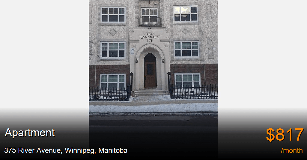 375 river avenue, winnipeg Apartment for Rent