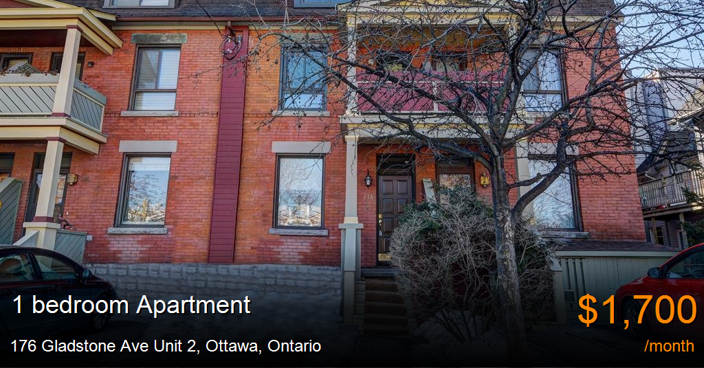 176 gladstone ave unit 2, ottawa Apartment for Rent
