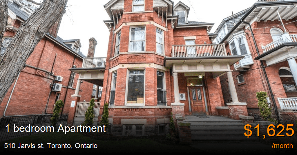 510 Jarvis st, Toronto Apartment for Rent B127393