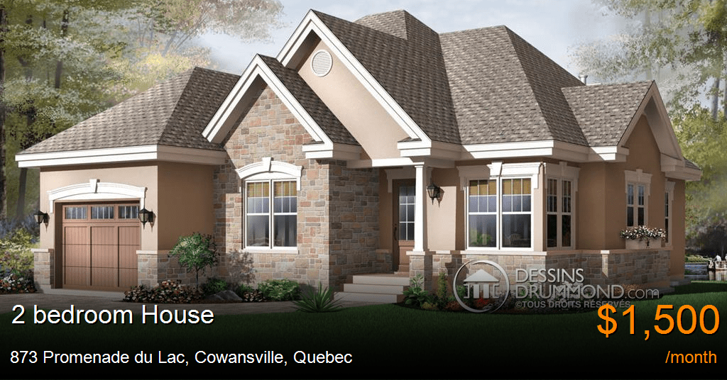873 promenade du lac, cowansville House for Rent