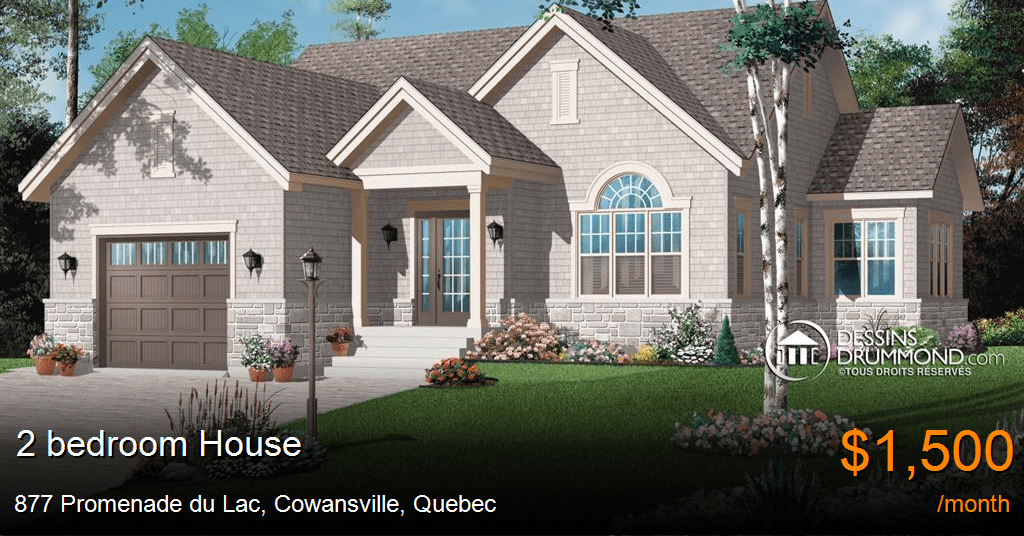 877 promenade du lac, cowansville House for Rent