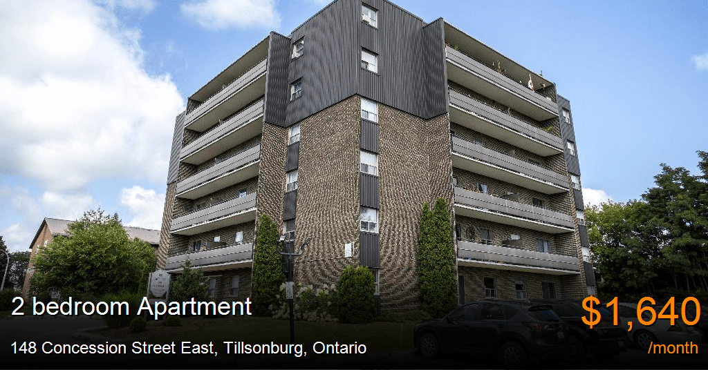 148 concession street east, tillsonburg Apartment for Rent