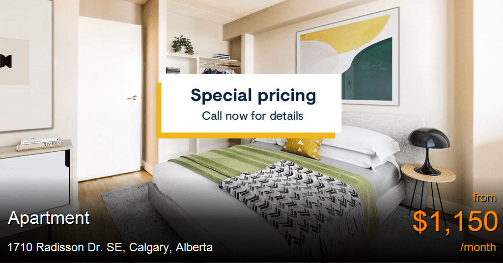 1710 Radisson Dr. SE, Calgary Apartment for Rent