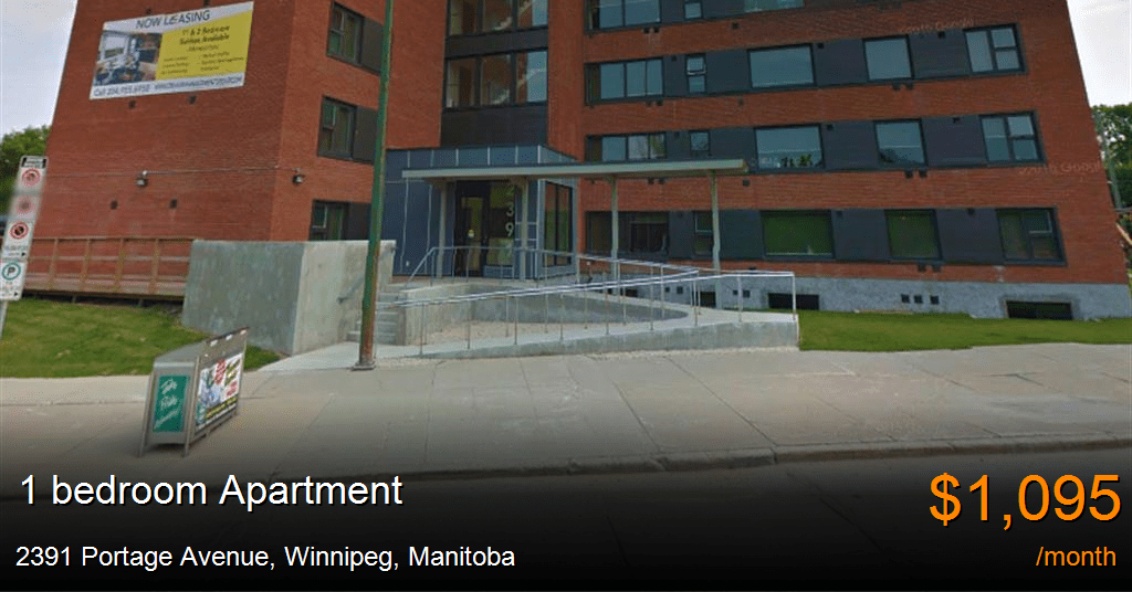 2391 portage avenue, winnipeg Apartment for Rent