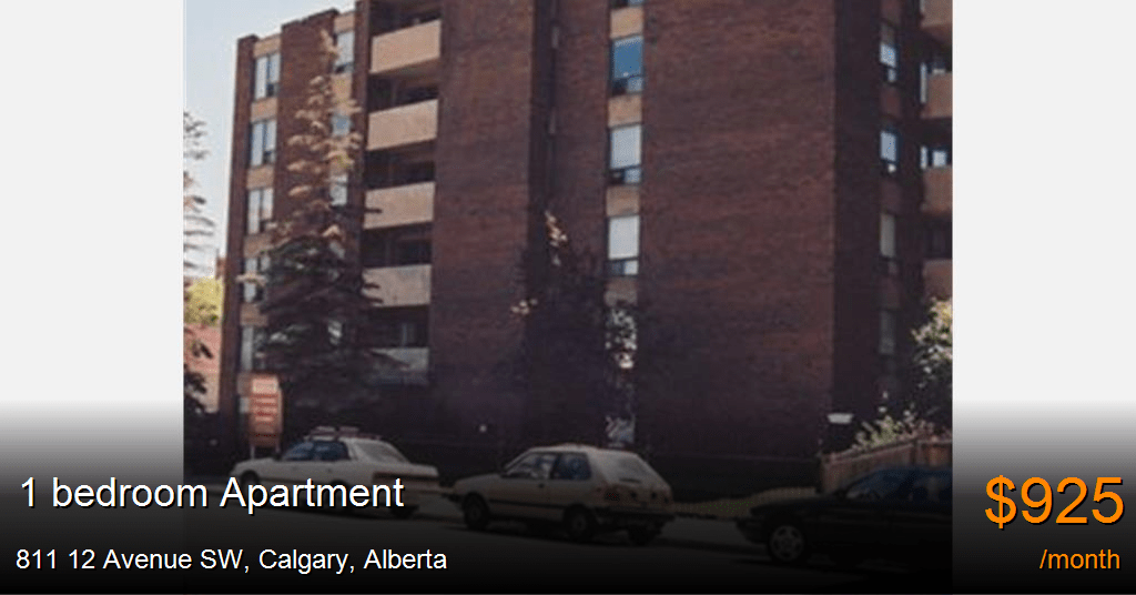 811 12 avenue sw, calgary Apartment for Rent