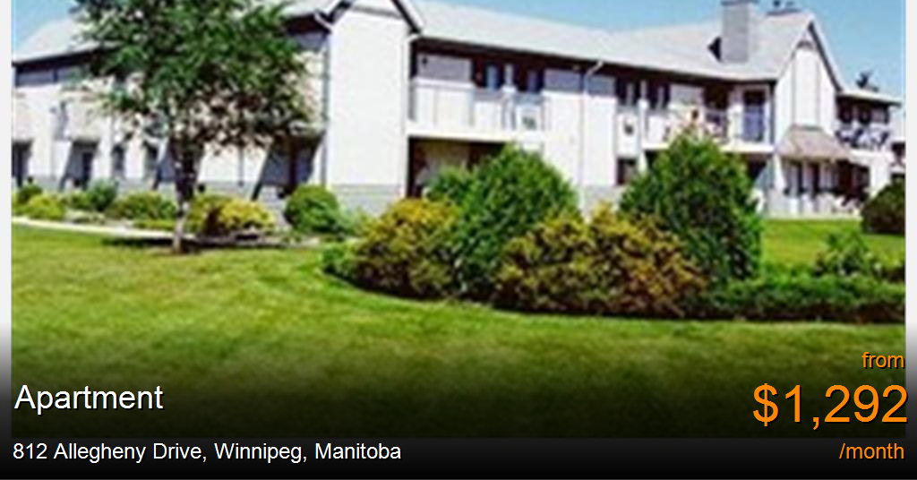 812 allegheny drive, winnipeg Apartment for Rent