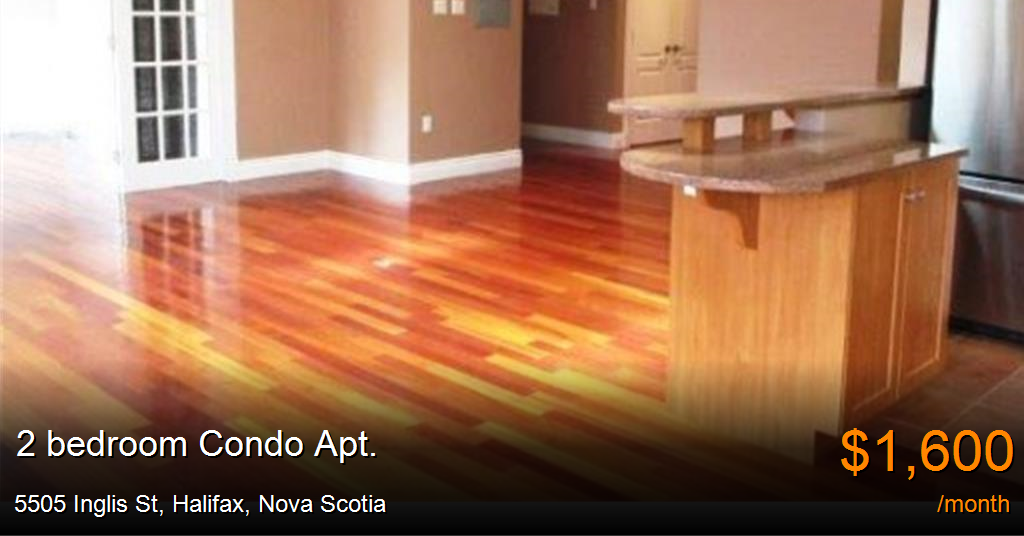 5505 inglis st, halifax Condo Apt. for Rent