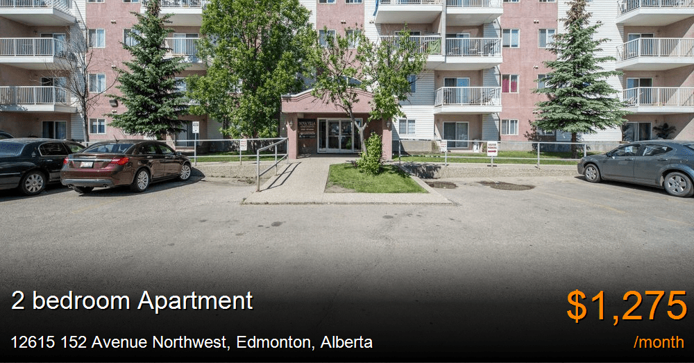 12615 152 avenue northwest, edmonton Apartment for Rent