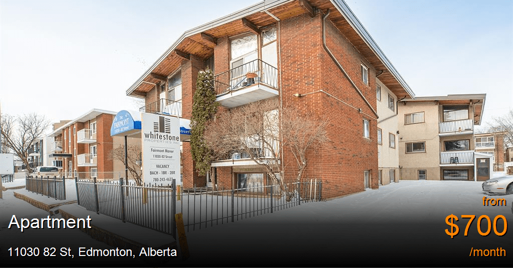 11030 82 st, edmonton Apartment for Rent