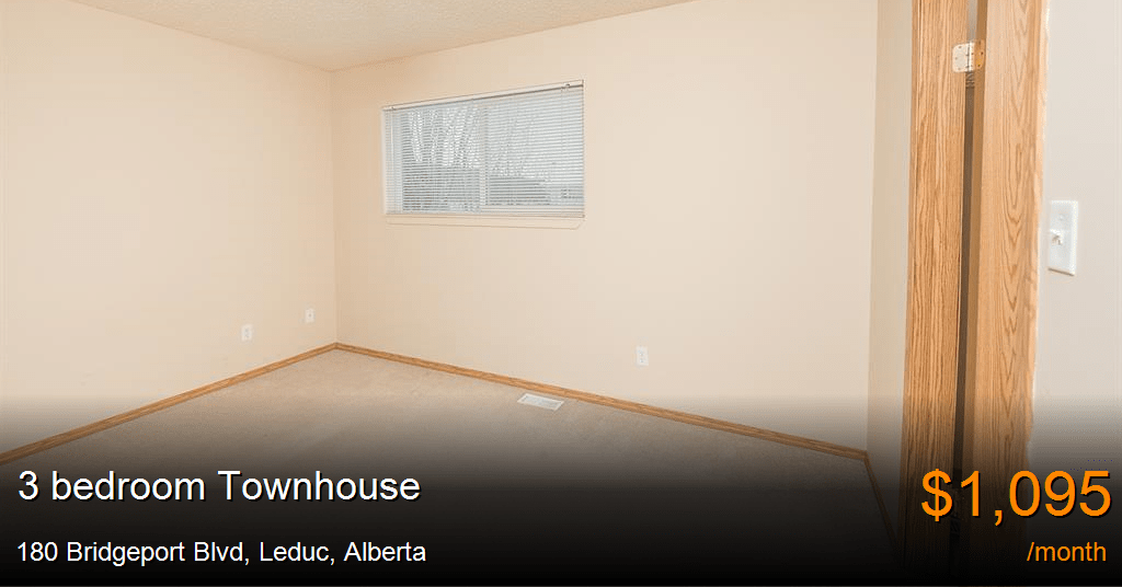 180 bridgeport blvd, leduc Townhouse for Rent