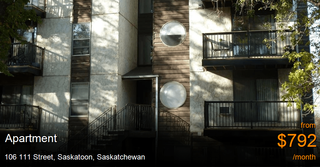 106 111 street, saskatoon Apartment for Rent