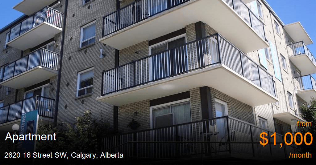 2620 16 street sw, calgary Apartment for Rent