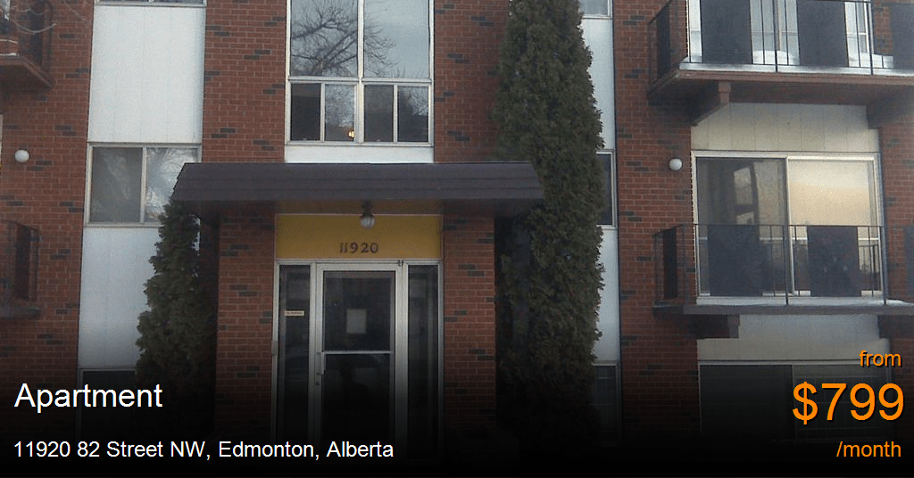 11920 82 street nw, edmonton Apartment for Rent