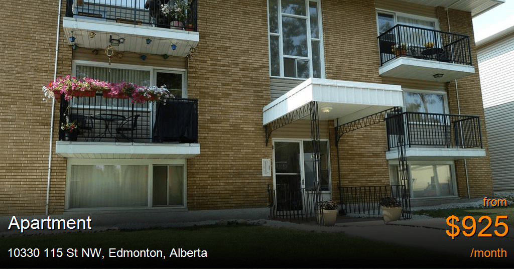 10330 115 st nw, edmonton Apartment for Rent