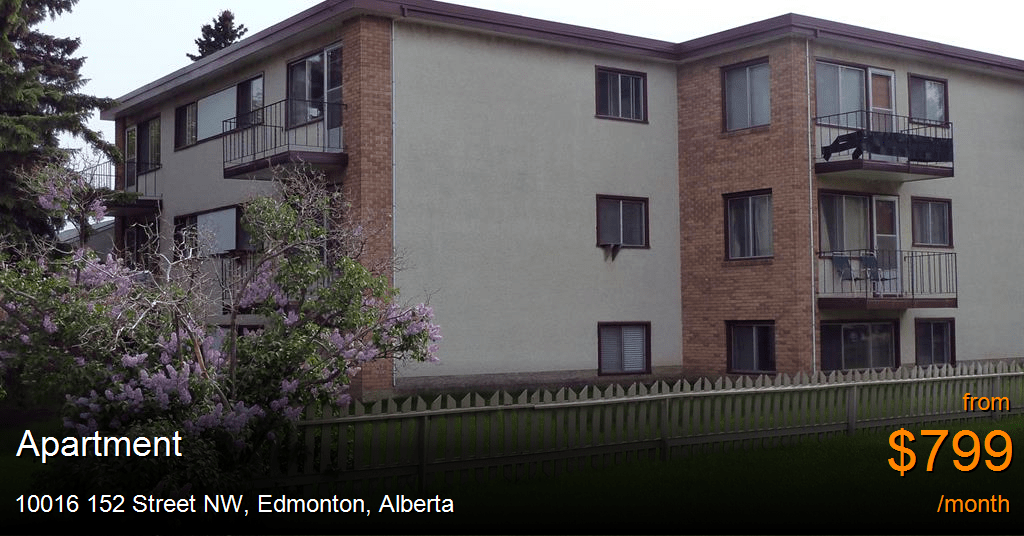 10016 152 street nw, edmonton Apartment for Rent