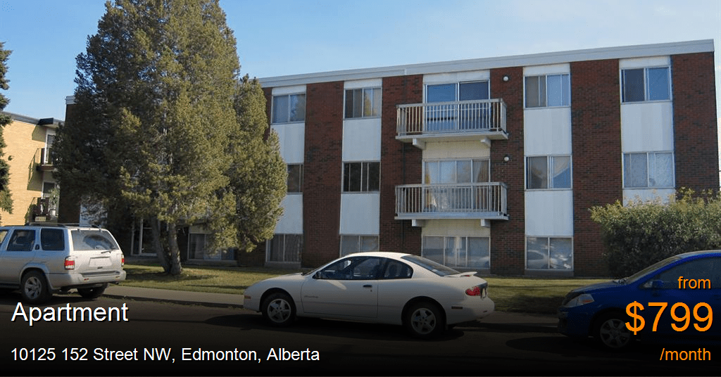 10125 152 street nw, edmonton Apartment for Rent