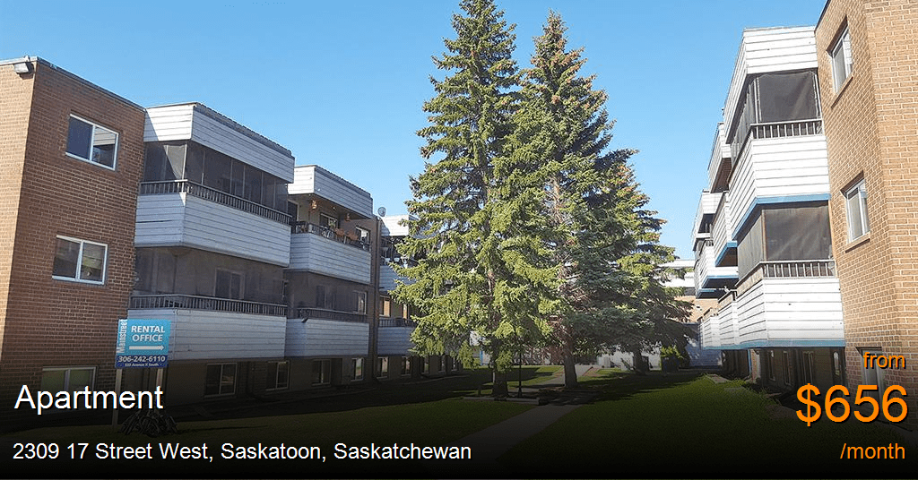 2309 17 street west, saskatoon Apartment for Rent