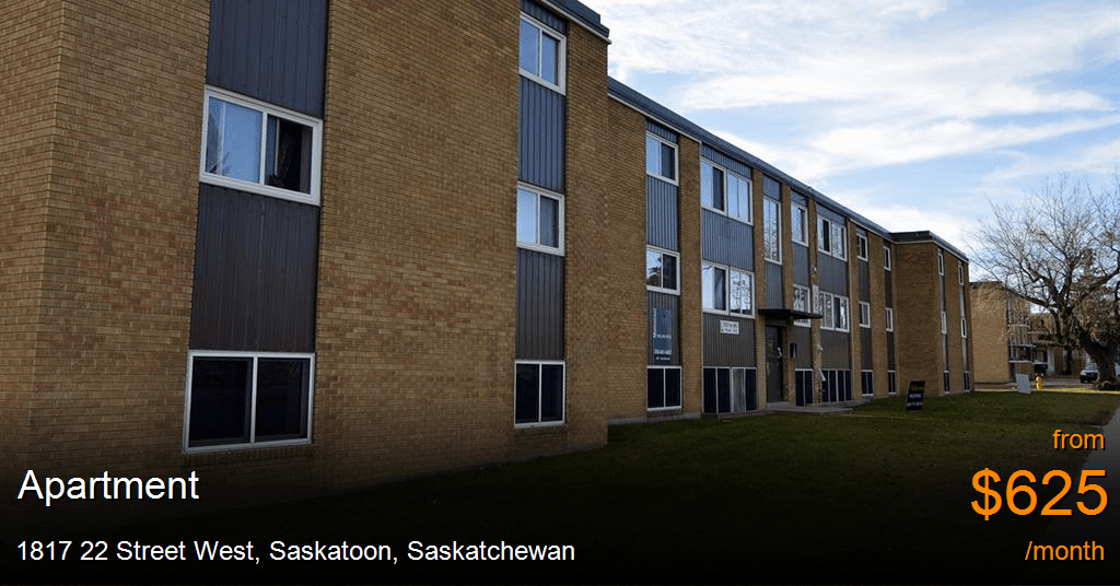 1817 22 street west, saskatoon Apartment for Rent