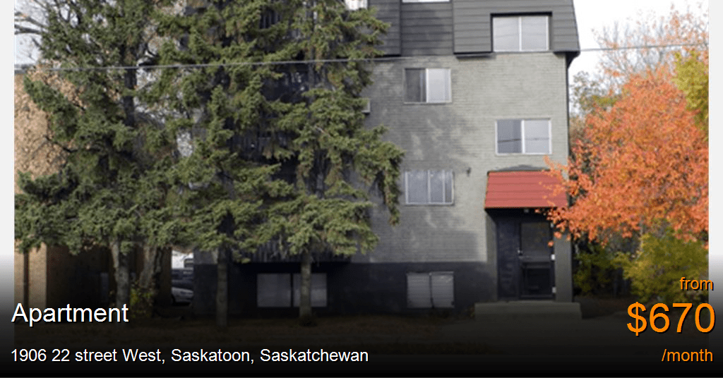 1906 22 street west, saskatoon Apartment for Rent
