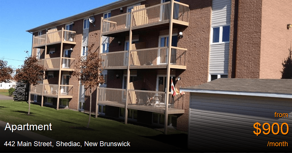 442 main street, shediac Apartment for Rent