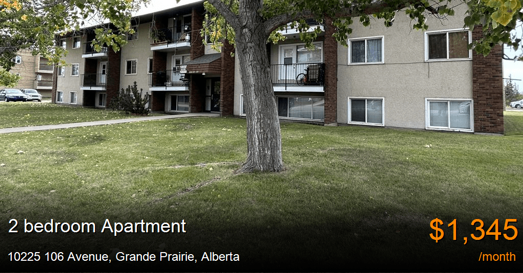 10225 106 avenue, grande prairie Apartment for Rent