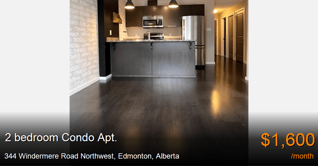344 windermere road northwest, edmonton Apartment for Rent