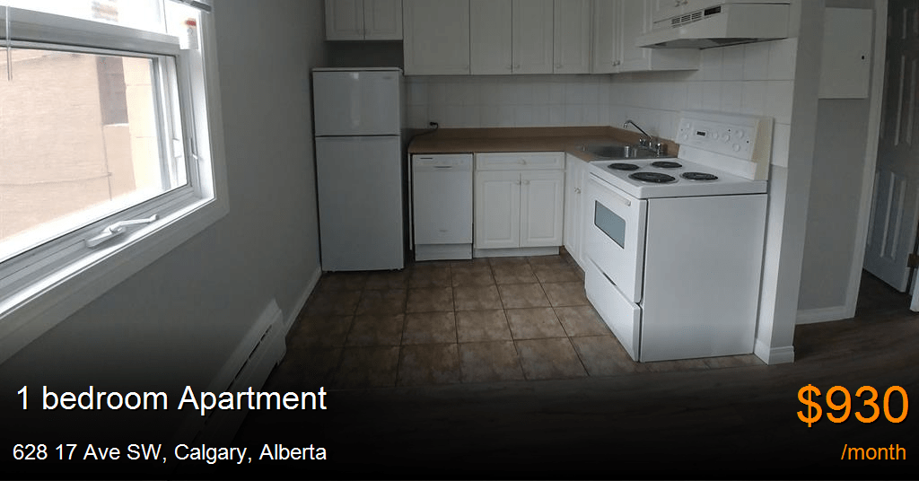 628 17 ave sw, calgary Apartment for Rent