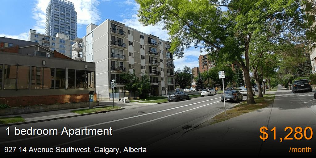 927 14 avenue southwest, calgary Apartment for Rent