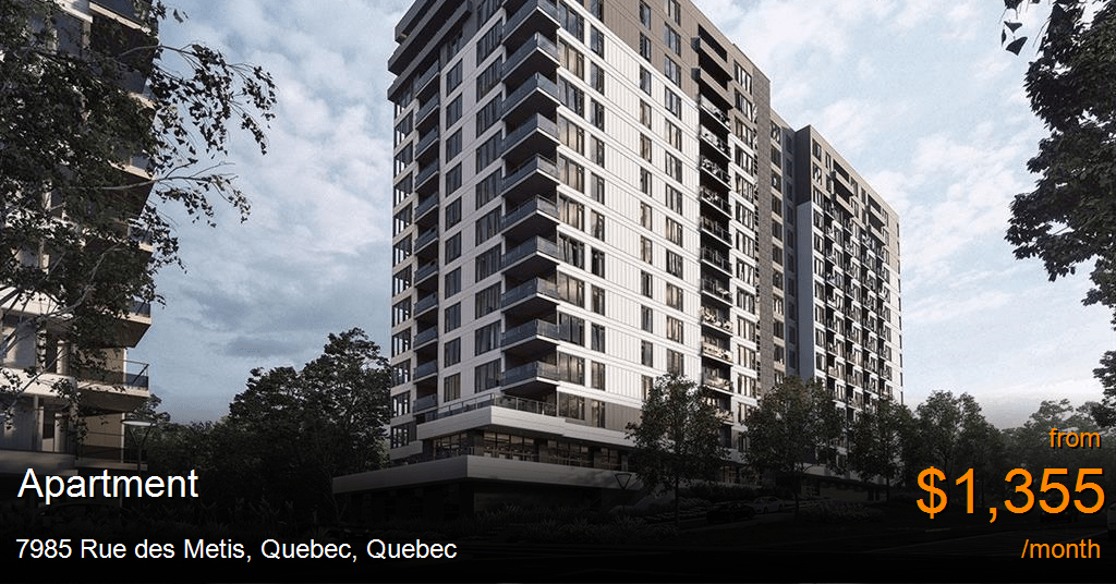 7755 rue des metis, quebec Apartment for Rent