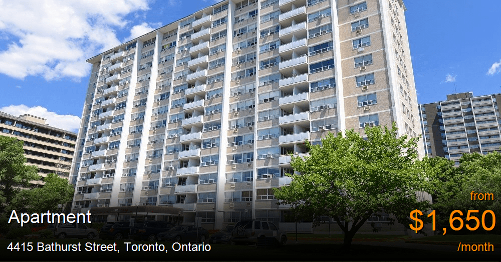 4415 bathurst street, toronto Apartment for Rent