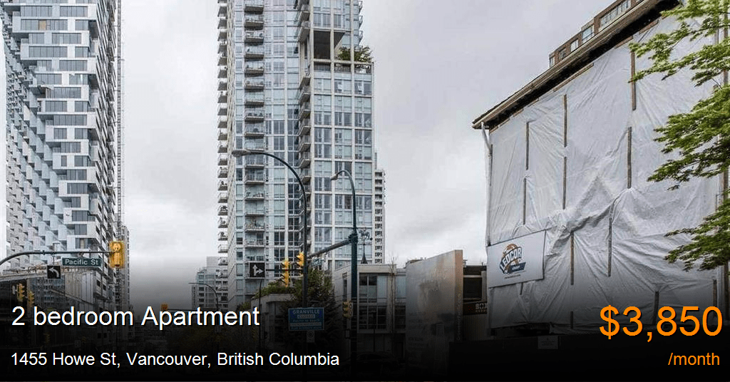 1455 howe st, vancouver Apartment for Rent