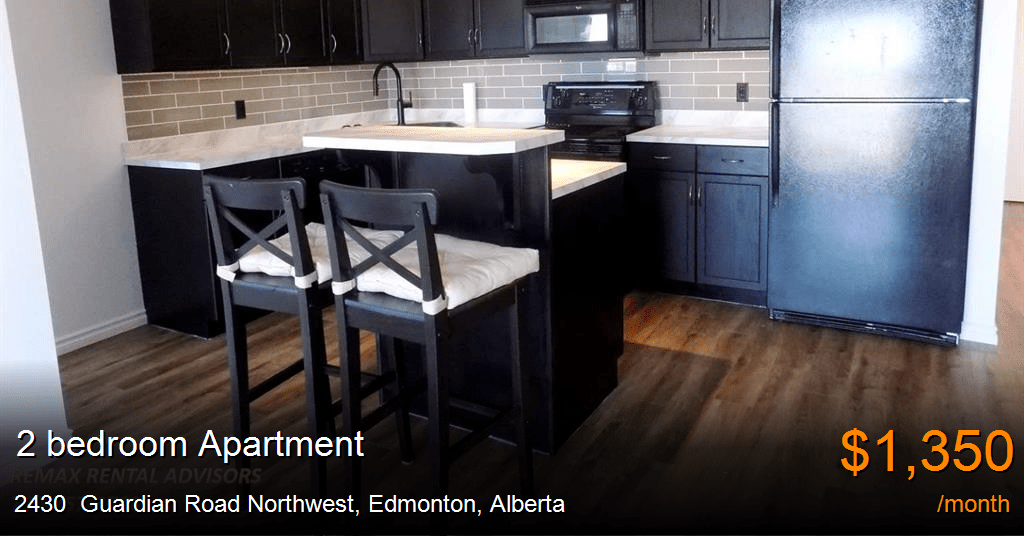2430 guardian road northwest, edmonton Apartment for Rent