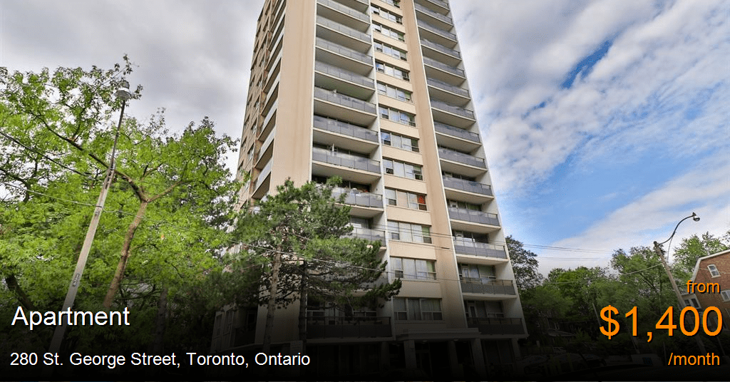 280 st. street, toronto Apartment for Rent