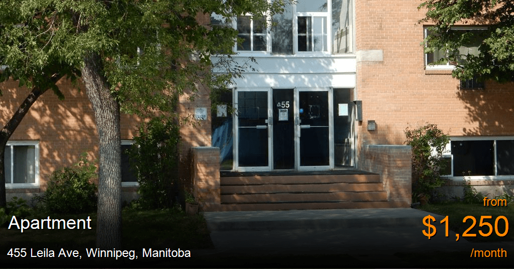 455 leila ave, winnipeg Apartment for Rent