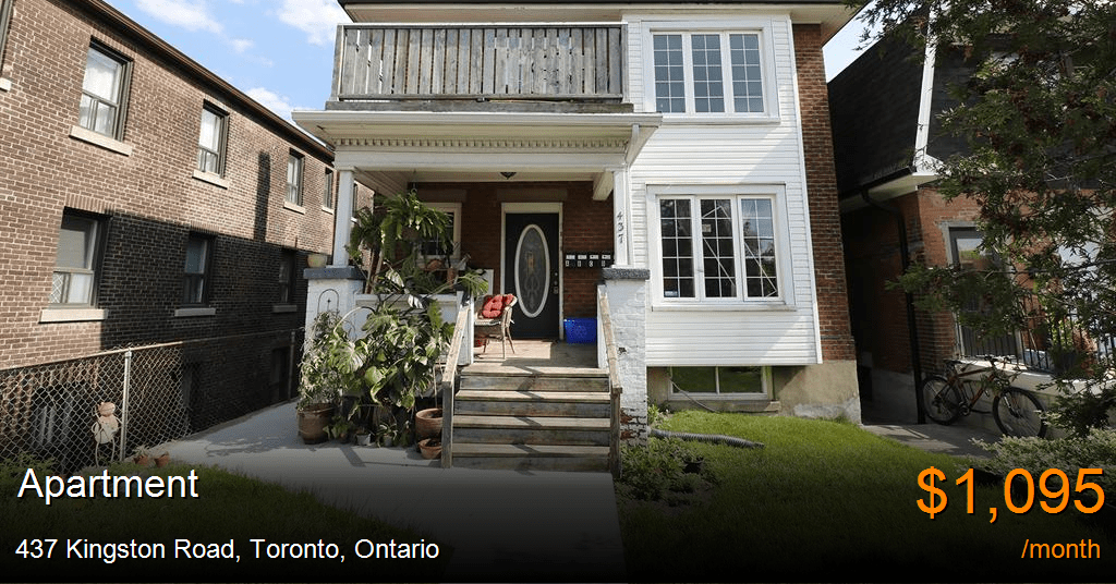 437 Kingston Road, Toronto Apartment for Rent B143586