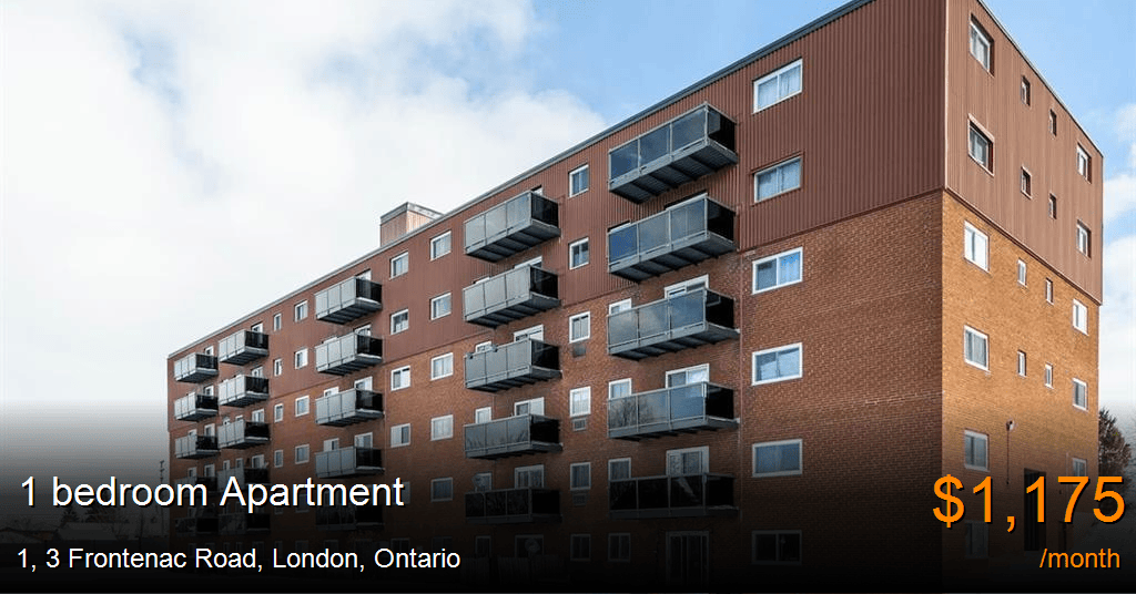 1, 3 frontenac road, london Apartment for Rent